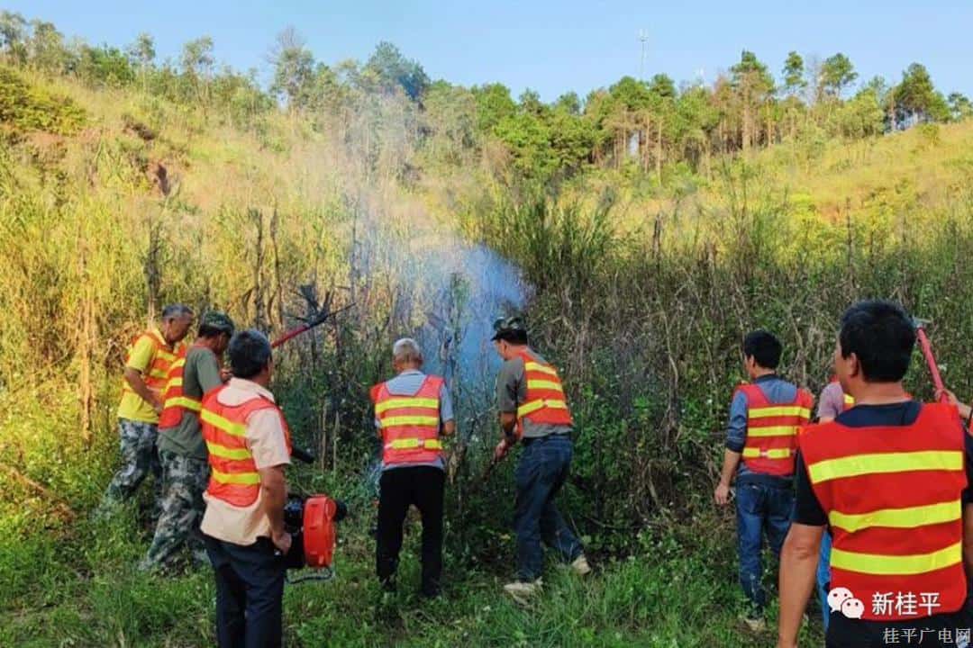 马皮乡开展2023年森林防灭火应急演练